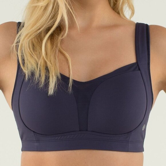 Lululemon Ta Ta Tamer II (C-E cup) High Impact Sports Bra 32B - Picture 2 of 7